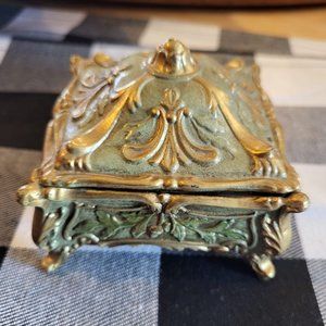JB Jennings Bronze Jewelry Casket